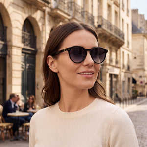 Tommy Hilfiger Th 2159/S Black Sunglasses Women — outdoor wear, Dark Grey Non-Polarized lens