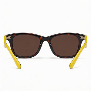 Tommy Hilfiger TH1506/F/S Rectangle Sunglasses Unisex — side view, Non-Polarized Brown lens
