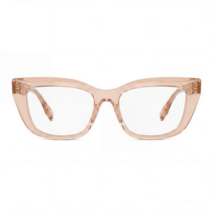 Tory Burch Cat Eye Eyeglasses for Women — front view, Acetate