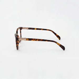Tous Classic Rectangle Eyeglasses for Women — front view, Cellulose acetate