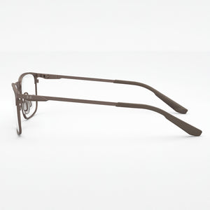 Under Armour 104912 Rectangle Eyeglasses for Women — front view, Stainless Steel