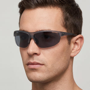 Under Armour Classic Shield Sunglasses Unisex — interior view, Non-Polarized lens detail