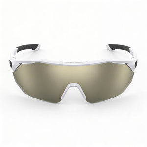 Under Armour Force 2 Wrap Shield Sunglasses Unisex — front view, Polycarbonate frame