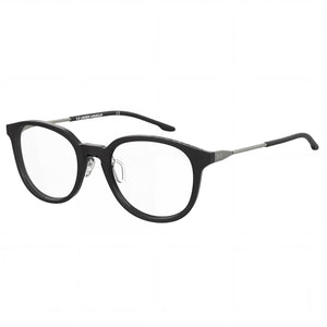 Under Armour Modern Black Round Eyeglasses for Women, Acetate frame