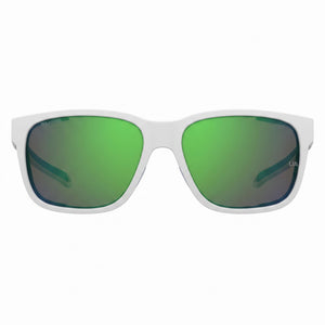 Under Armour Outdoor Rectangle Sunglasses for Women — front view, Polyamide frame