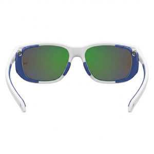 Under Armour Outdoor Shield Sunglasses for Women — interior view, Polarized lens detail