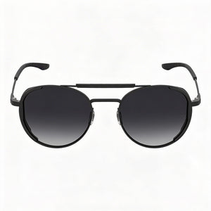 Under Armour Ua 0008/G/S Rectangle Sunglasses Unisex — front view, Alloy Steel frame