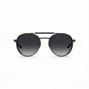 Under Armour Ua 0008/G/S Rectangle Sunglasses Unisex — side view, Non-Polarized Matt Black lens