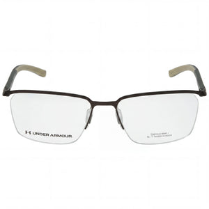 Under Armour Ua 5002/G Rectangle Eyeglasses for Men — front view, Metal