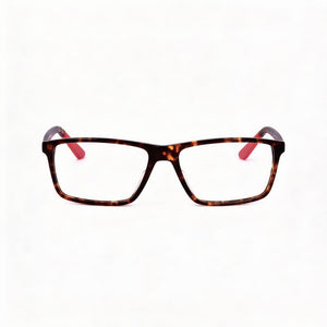 Under Armour Ua 5019 Rectangle Eyeglasses for Men — front view, Plastic