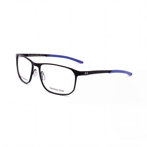 Under Armour UA 5029/G Black Rectangle Eyeglasses Unisex, Alloy Steel frame