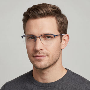 Under Armour UA 5047/G Blue Eyeglasses Unisex — lifestyle wear, office and reading