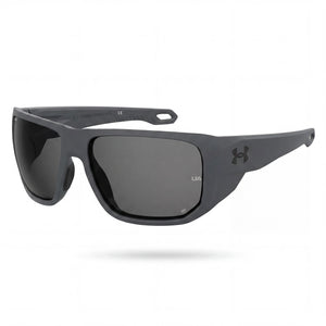 Under Armour Ua Attack 2 Gray Shield Sunglasses Unisex, Grey lens