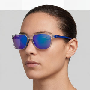 Under Armour Ua Hustle Jr. Blue Sunglasses Unisex — lifestyle wear, travel essential for sunny destinations