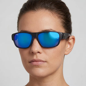 Under Armour Ua Scorcher Shield Sunglasses for Women — interior view, Non-Polarized lens detail