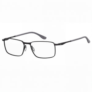 Under Armour UA5071 Black Rectangle Eyeglasses for Women, Stainless Steel frame