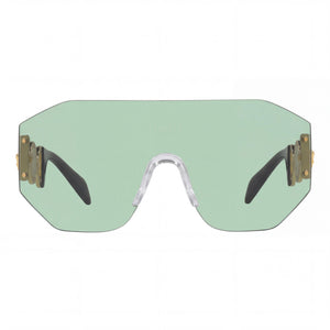 Versace 0ve2258 Shield Sunglasses for Women — front view, Metal frame