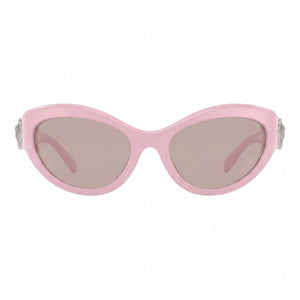 Versace Glam Rectangle Sunglasses for Women — front view, Acetate frame