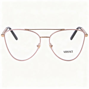Versace VE 1296 1515 Aviator Eyeglasses for Women — front view