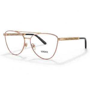 Versace VE 1296 1515 Gold Aviator Eyeglasses for Women