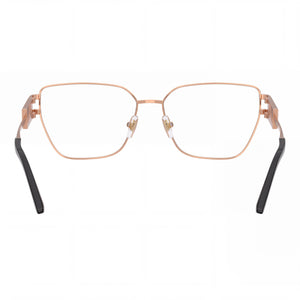 Versace VE 1301 Cat Eye Eyeglasses for Women — interior view, Polycarbonate demo lenses