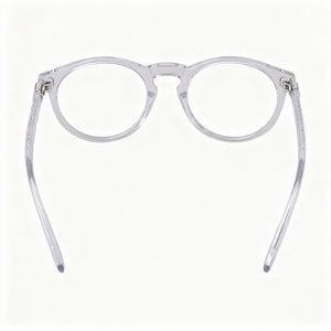 Versace Ve 3355u Rectangle Eyeglasses Women — side view, Transparent, Nylon temples