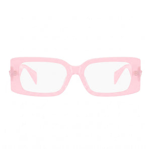 Versace VE 3362U Rectangle Eyeglasses for Women — front view, Acetate