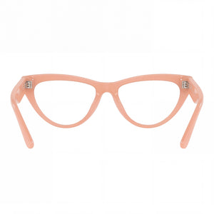 Versace Ve 3364 U Cat Eye Eyeglasses Women — side view, Pink Injected temples