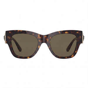 Versace VE 4415U Cat Eye Sunglasses for Women — front view, Plastic frame