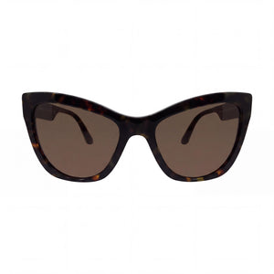 Versace VE 4417U 535973 Cat Eye Sunglasses for Women — front view, Plastic frame