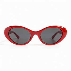 Versace VE 4455U Cat Eye Sunglasses Unisex — front view, Acetate frame
