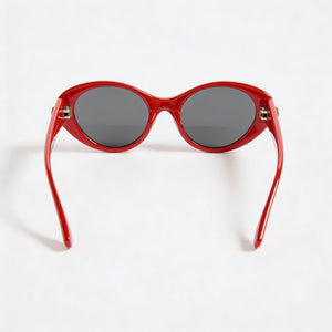 Versace VE 4455U Cat Eye Sunglasses Unisex — interior view, Non-Polarized lens detail