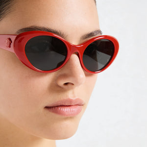 Versace VE 4455U Red Sunglasses Unisex — lifestyle wear, poolside and summer resorts