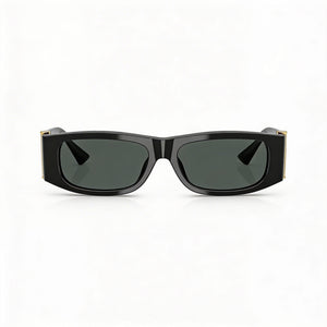 Versace Ve 4476 U Rectangle Sunglasses Unisex — front view, Acetate frame
