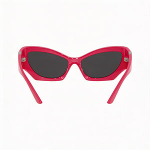 Versace VE4450 Cat Eye Sunglasses for Women — interior view, Non-Polarized lens detail