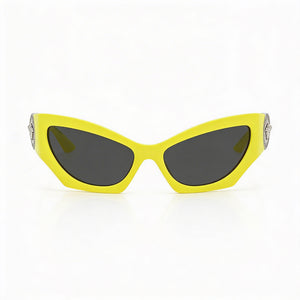 Versace VE4450 Cat Eye Sunglasses for Women — front view, Plastic frame