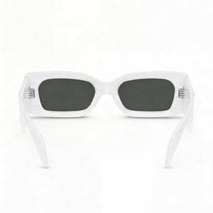 Versace VE4474U Rectangle Sunglasses Unisex — interior view, Non-Polarized lens detail