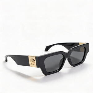 Versace VE4497U Rectangle Sunglasses for Women — front view, Injected frame