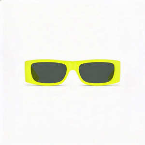 Versace Rectangle Sunglasses for Men — front view, Plastic frame