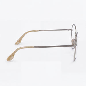 Victoria Beckham Vb220 Oval Eyeglasses for Men — front view, Metal