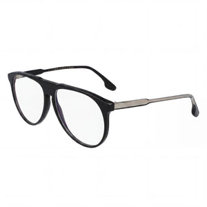 Victoria Beckham Vb2602 Black Aviator Eyeglasses for Men, Metal frame