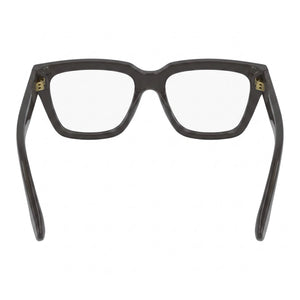 Victoria Beckham VB2658 Rectangle Eyeglasses Women — side view, Gray Acetate temples