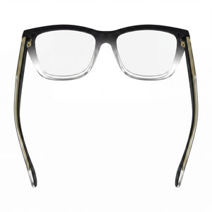 Victoria Beckham VB2664 Square Eyeglasses Women — side view, Black Acetate temples