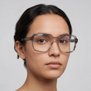 Victoria Beckham Vb2668 Rectangle Eyeglasses for Women — interior view, demo lenses
