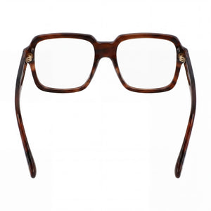 Victoria Beckham Vb2668 Square Eyeglasses Women — side view, Havana temples