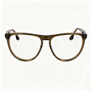 Victoria Beckham Vb2672 Green Oval Eyeglasses for Women