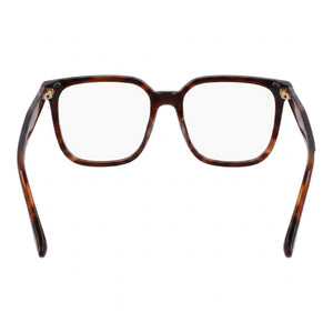 Victoria Beckham Vb2673 Rectangle Eyeglasses Women — side view, Brown Horn Not specified temples