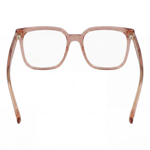 Victoria Beckham Vb2673 Rectangle Eyeglasses Women — side view, Pink Acetate temples