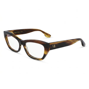 Victoria Beckham VB2675 Havana Cat Eye Eyeglasses for Women, Acetate frame