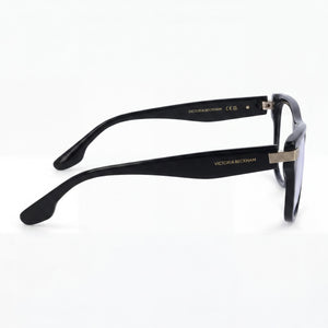 Victoria Beckham Vb2676 Rectangle Eyeglasses Women — side view, Black Acetate temples